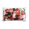 coussin déco poisson fleur de couleurs rose, rouge et corail